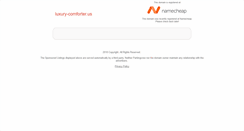 Desktop Screenshot of luxury-comforter.us
